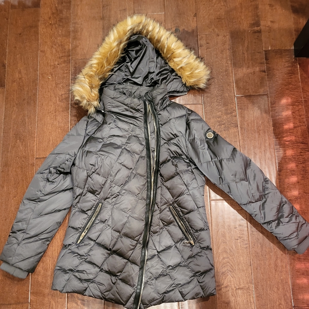 Michael Kors puffer jacket silver/grey